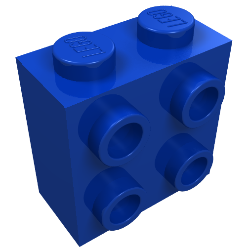 Brick Special 1 x 2 x 1 2/3 with Four Studs on One Side