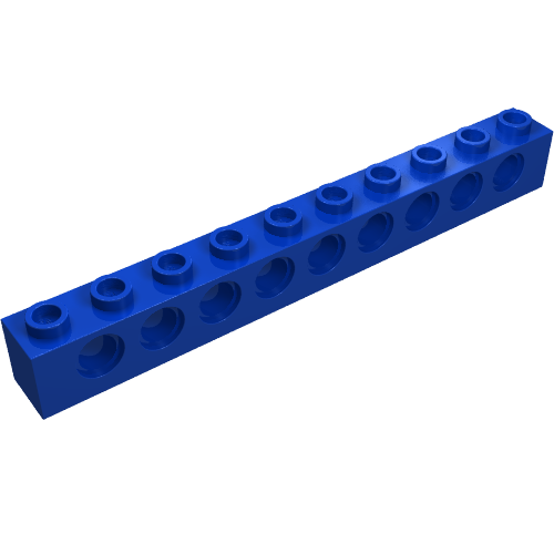 Technic Brick 1 x 10 [9 Holes]