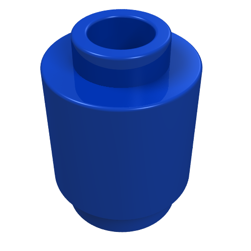 Brick Round 1 x 1 Open Stud