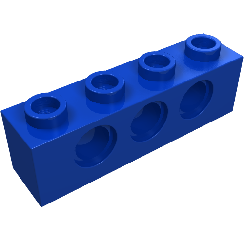 Technic Brick 1 x 4 [3 Holes]