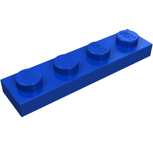 Plate 1 x 4