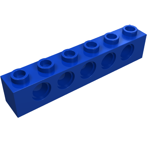 Technic Brick 1 x 6 [5 Holes]