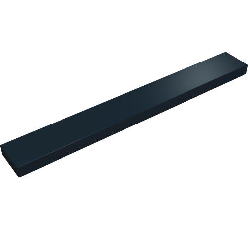 Tile 1 x 8 with Groove