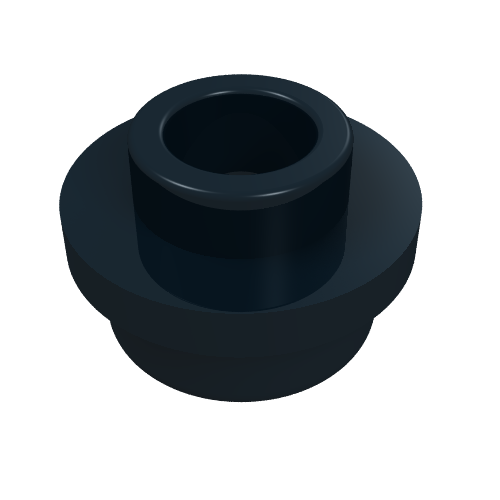 Plate Round 1 x 1 with Open Stud