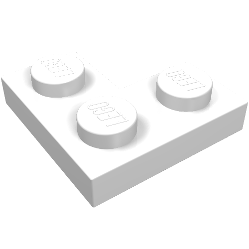 Plate 2 x 2 Corner