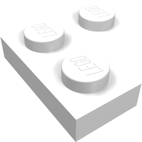 Wedge Plate 2 x 2 Cut Corner