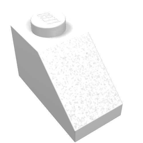 Slope 45° 2 x 1 with Bottom Pin