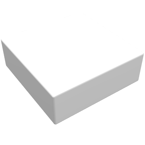 Tile 1 x 1 with Groove