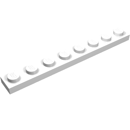 Plate 1 x 8