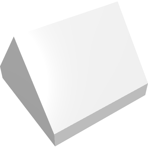 Slope Double 45° 1 x 1