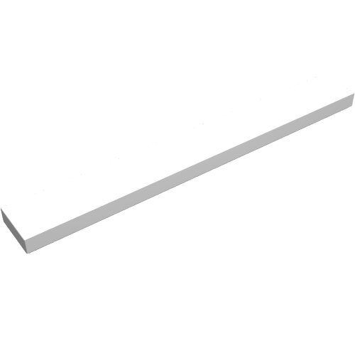 Tile 1 x 8 with Groove