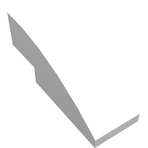 Slope Curved 3 x 1 No Studs