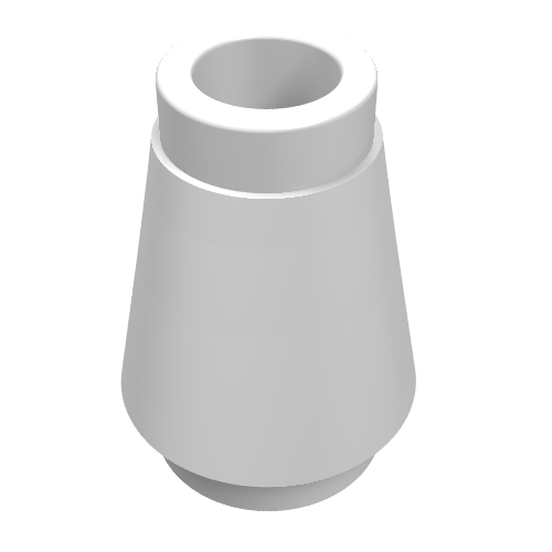 Cone 1 x 1 [Top Groove]