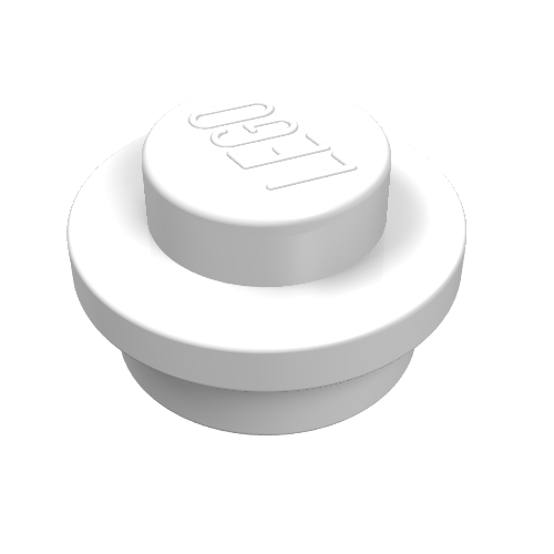 Plate Round 1 x 1 with Solid Stud