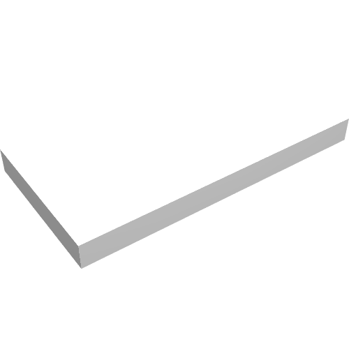 Tile 2 x 4 with Groove