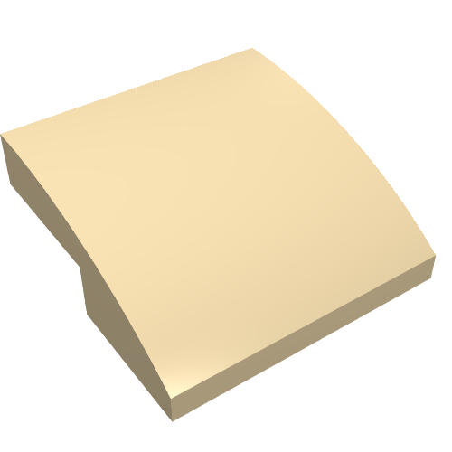 Slope Curved 2 x 2 x 2/3