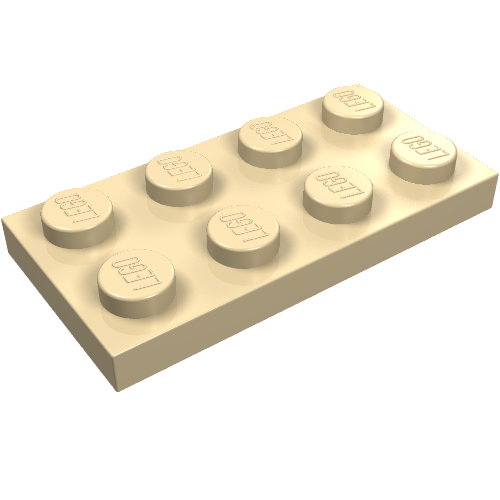 Plate 2 x 4