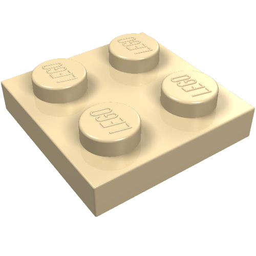 Plate 2 x 2
