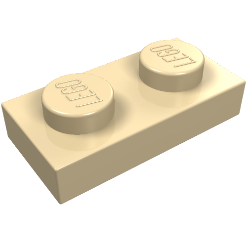 Plate 1 x 2