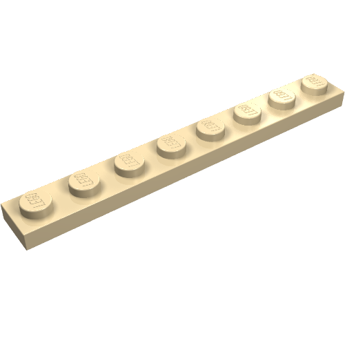 Plate 1 x 8