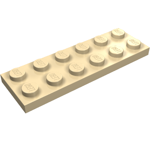 Plate 2 x 6