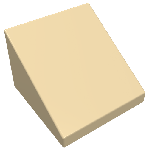 Slope 30° 1 x 1 x 2/3 (Cheese Slope)