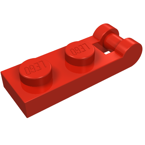 Plate Special 1 x 2 with Handle on End [Closed Ends]