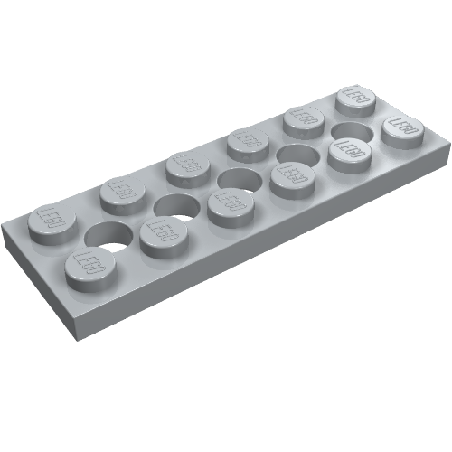 Technic Plate 2 x 6 [5 Holes]