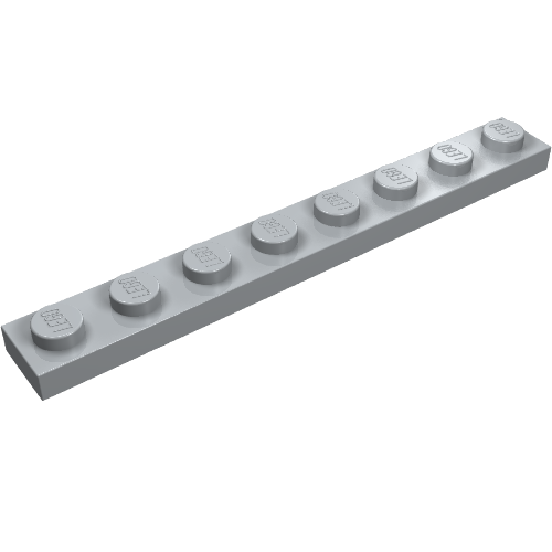 Plate 1 x 8