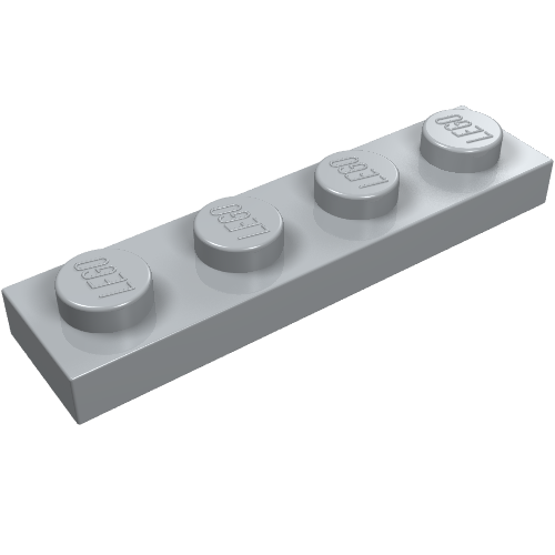 Plate 1 x 4