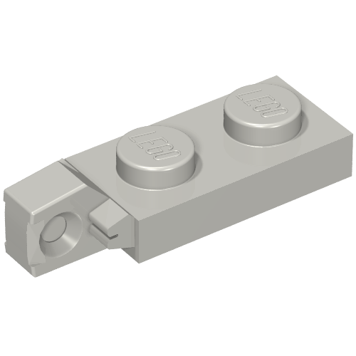 Hinge Plate 1 x 2 Locking with 1 Finger On End, without Groove