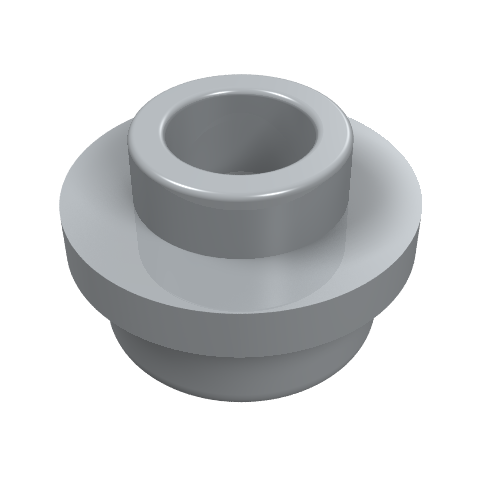 Plate Round 1 x 1 with Open Stud
