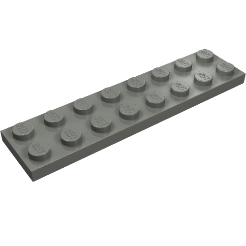 Plate 2 x 8
