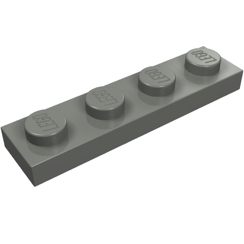 Plate 1 x 4