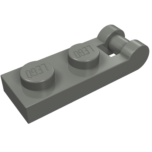 Plate Special 1 x 2 with Handle on End [Closed Ends]